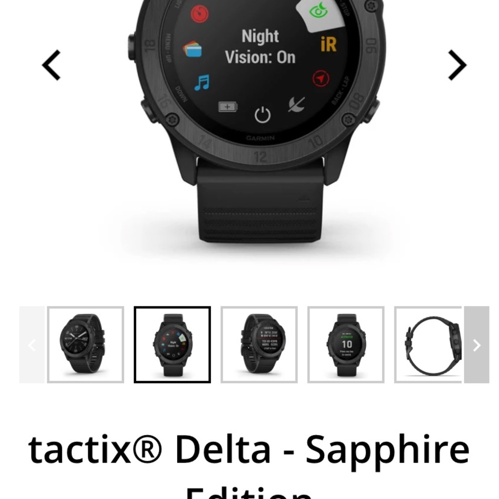 Garmin Tactix Delta Sapphire Edition